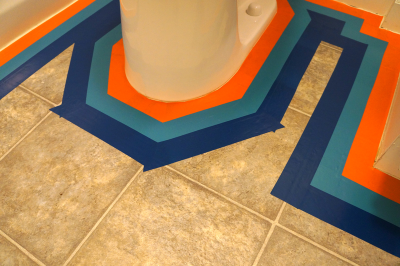 Illustration for article titled DIY: How To Give Your Apartment A Bold New Floor For Less Than $100